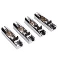 thumbnail image 4 of Pont de Guitare, Pont de Basse Électrique Métal Finition Fine Compacte pour Réparation Argent, 4 of 8