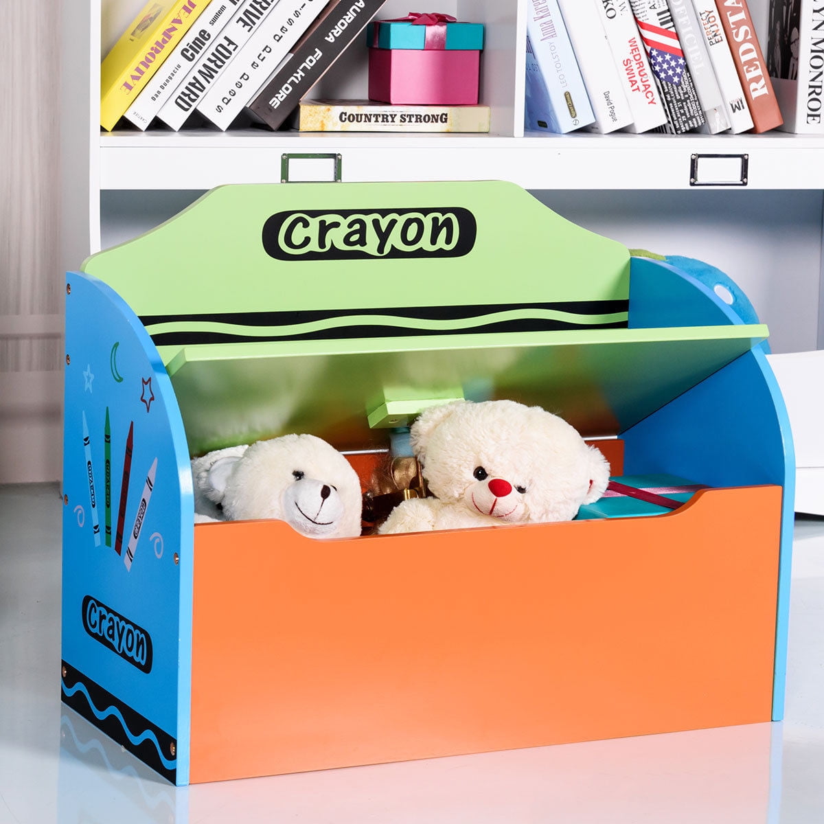 crayon toy box