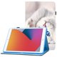 thumbnail image 1 of KAIYANG Para iPad 10.2 (2019/2020) iPad Air 10.5 2019 Serie B Puntada pintada Plana Plana Estilo de reloj antiguo S iPad 10.2 (2020) Blanco, 1 of 5