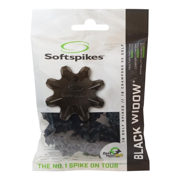 Taco Softspikes Black Widow Classic Fast Twist 3.0 Black 18