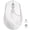 White, variant on TENMOS Bluetooth Mouse, Rechargeable Wireless Mouse BT5.1+ 2.4GHz Silent with Type C Adapter & Battery Indicator, Ergonomic for Laptop