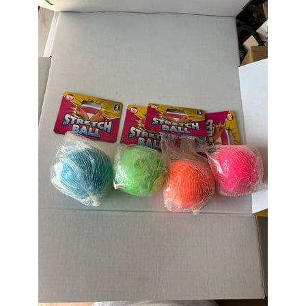 You Get 1  Stretch Balls Toys For Stress Relief Pull, Stretch and Squeeze Stress Balls (Color Will Vary)