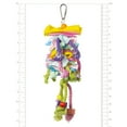 thumbnail image 3 of Prevue Pet Products Playfuls Preen & Pacify Short Stack Bird Toy 62605, 3 of 4
