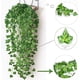 thumbnail image 2 of Hiedra artificial, [1 PCS] Luces de hadas de hojas de 2M, plantas artificiales con 20 LED y hojas verdes, luces de cadena de vid LED para jardín, patio, hogar, patio, decoración de bodas esquí esquí Gafas de esquí, 2 of 5