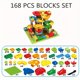 thumbnail image 1 of 168pcs Building Blocks Set For Kids, Boys And Girls Ages 8+, Children's Toys, Toddler Building Blocks Gift, Interlocking Classic Ball Slide Building Blocks, Build Together, Creative Building Toy Set, 1 of 4