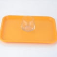 thumbnail image 3 of 45x35cm Rectangular Fast Food Tray Hotel Restaurant PP Serving Tray,Size L, 3 of 5