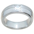 thumbnail image 5 of Sterling Silver Wedding Bands Sets for Him and Her and Wedding Rings, 5 of 8
