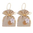 thumbnail image 2 of Scented Sachets Natural Aromatherapy Bags for Wardrobe Use 2Pcs Brown Cotton Linen, 2 of 3