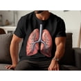 thumbnail image 3 of Human Body Internal Organs Anatomy Graphic Gift Men Women T-Shirt Human Anatomy Body Lungs Birthday Holiday Presents Men Women Kids Tshirt, 3 of 10