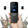 thumbnail image 4 of yingyy Language Translator Voice Accurate Interpreter Device Digital Business Meeting School Learning Equipment Gadgets Black, 4 of 6