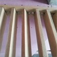 thumbnail image 4 of Set of 2 Stainless Steel 360 Degree Pivot Door Hinges with Fixing Screws 75 x 17mm, 4 of 5