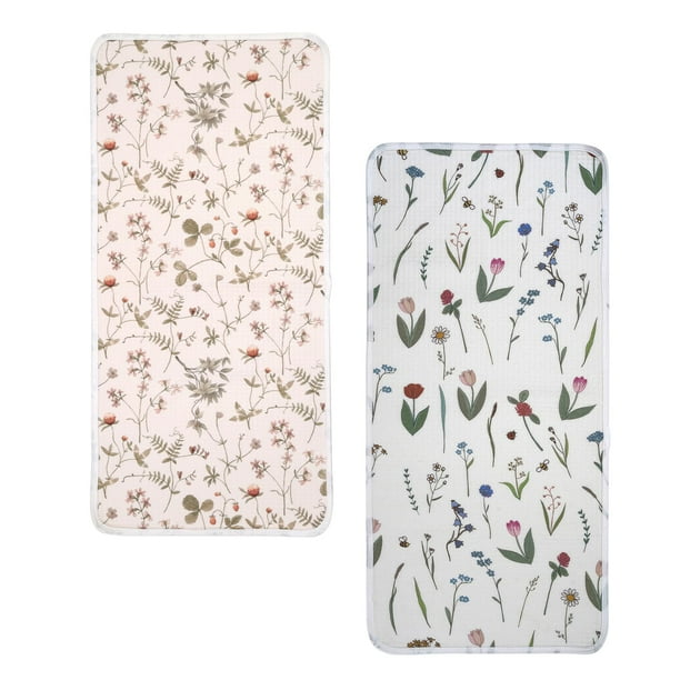 Protectores para Cambiador Haakaa 2 piezas 33x70cm Algodón Impermeable