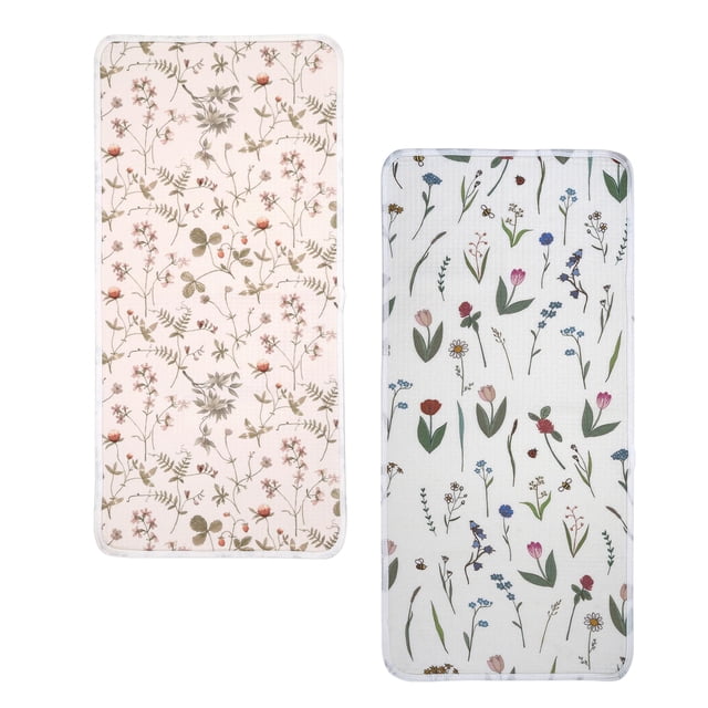 Protectores para Cambiador Haakaa 2 piezas 33x70cm Algodón Impermeable