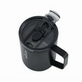 thumbnail image 4 of Vacuum Insulated Stainless Steel Hot1 Mug With Lid And Handle, Black, 14 Oz., 4 of 6