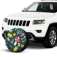thumbnail image 2 of Kll Cartoon Leaf Mushroom Red Tire Cover,Universal Wheel Tire Cover For Trailer, Rv, Suv, Truck,Camper And Many Vehicle,(15 Inch), 2 of 7