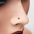 thumbnail image 2 of BM25 Golden Geo Pyramid L-Shaped Nose Ring, 2 of 3