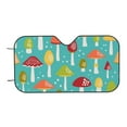 thumbnail image 7 of Fotbe Mushrooms Car Windshield Sunshade | Sun Visor Protector Front Window Shade, Keeps Out UV Rays, Keeps Your Vehicle Cool-, 7 of 7