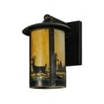 thumbnail image 2 of Meyda 142107 8 in. Fulton Deer Creek 1 Light Wall Sconce, Beige Vintage Copper, 2 of 4