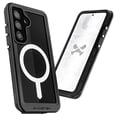 thumbnail image 1 of . Funda GHOSTEK Nautical para Samsung S25 Negro Transp contra agua, 1 of 8