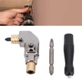 thumbnail image 3 of Right Angle Drill Attachment, Right Angle Drill Adapter 1/4in Shank All Metal Body  for Impact Driver, 3 of 7