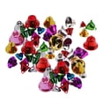 thumbnail image 4 of 50x campanas artesanales, dijes de campanas pequeñas, campanas para mascotas, colgantes para colgar, campanas de Metal para hacer joyería para DIY,, 4 of 9
