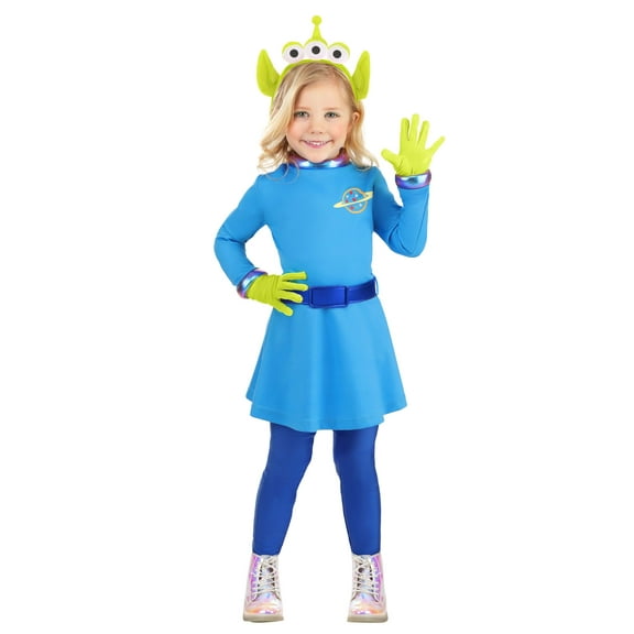 Girl's Toddler Disney and Pixar Toy Story Alien Costume