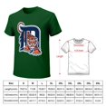 DetroitTigers Baseball Sports TShirts Casual Short Sleeve Crewneck