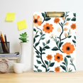 thumbnail image 2 of FORMRS Acrylic Clipboard with Low Profile Clip Standard A4 Letter Size, 12.5" x 9", Flowers Pattern, 2 of 8