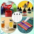 thumbnail image 6 of 8 Pack 8oz Large Transparent Plastic Dispensing Bottle with Twist Cap and Graduated Measurement for Liquids Inks Oils Arts and Crafts DIY DIY, 6 of 9