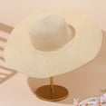 thumbnail image 7 of Shadoumai Sun Hats for Women Wide Brim Bucket Hat Ponytail, Fishing Hat UPF 50+ Packable for Beach Gardening with Fold-Up Brim, 7 of 7