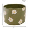 thumbnail image 3 of 5" Ceramic Planter Daisies - Set of 2, 3 of 4