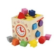 thumbnail image 4 of Shape Sorter Toys Activity Cube for Toddlers, Montessori Early Development Shape, 4 of 9