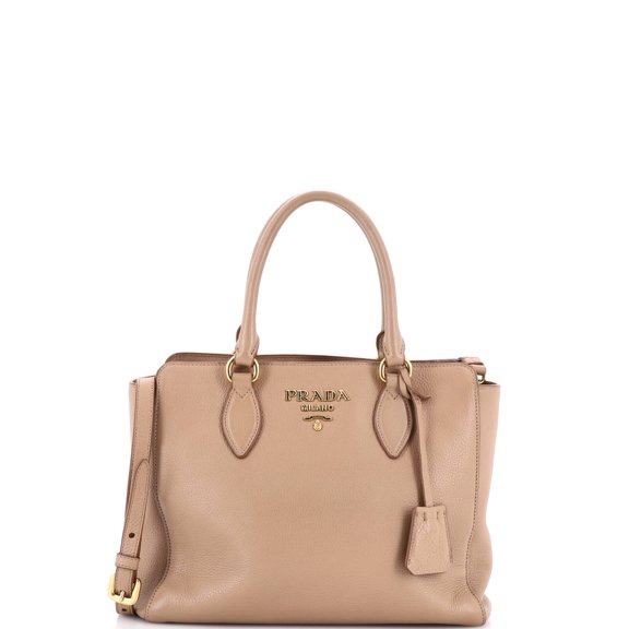 Pre-Owned Convertible Open Tote Saffiano Leather Small By Rebag