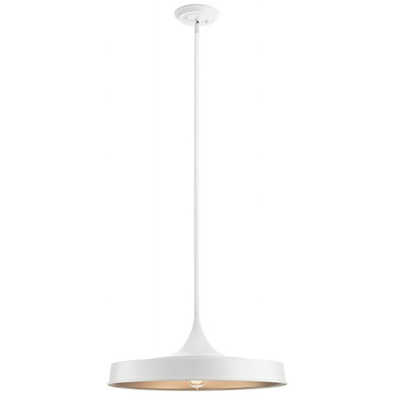 Kichler Elias 9.75" Convertible Pendant White