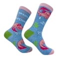 thumbnail image 1 of Women's You Axolotl Stupid Questions Socks Funny Cute Salamander Joke Footwear, 1 of 4