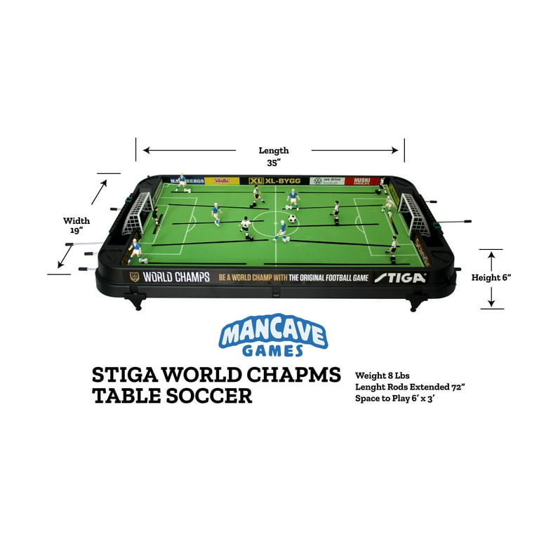 STIGA スティガ サッカーゲーム ワールドカップ　新品 Free Shipping! 2023 STIGA World Champs Indoor Table Soccer for