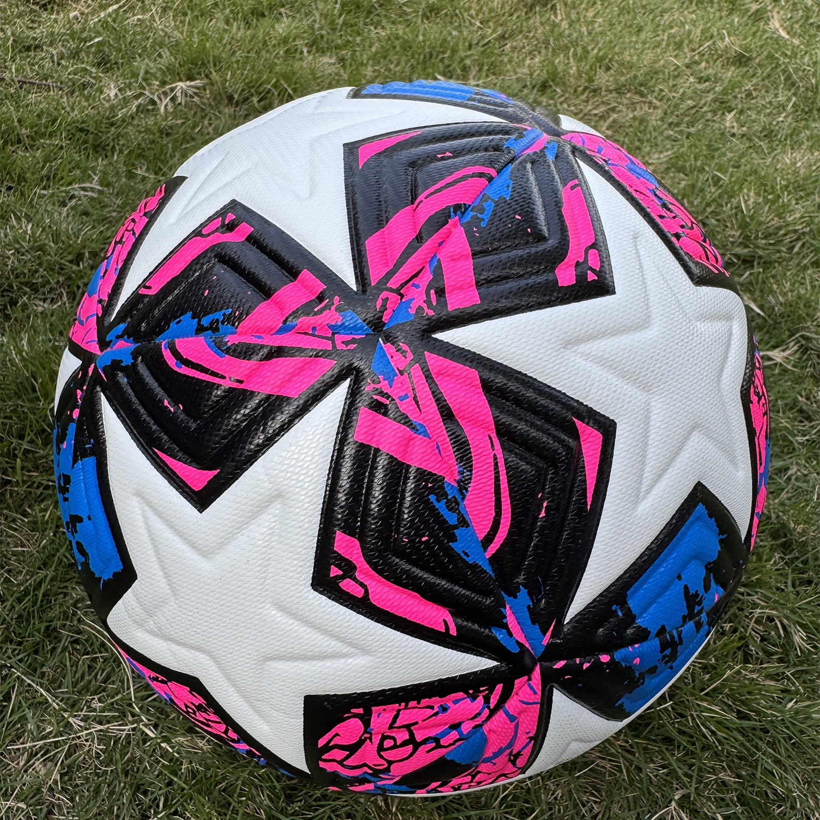 Premium Europe Cup Themed Size 5 Soccer Balls - Diverse Vibrant Colors, Ideal for Adult & Youth Players, Durable Construction for All - Weather Play