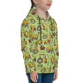 thumbnail image 3 of Rateoe Cute Tractor Pattern Boys Hoodie, Youth Pullover Hooded Sweatshirt, Kangaroo Pocket Hoodie for Kids-X-Large, 3 of 6