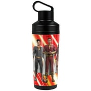 Shazam! Fury of the Gods Official Family Group Shot 18 oz Insulated Water Bottle, Leak Resistant, Vacuum Insulated Stainless Steel with 2-in-1 Loop Cap