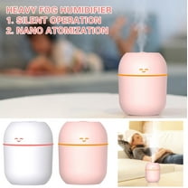 Smiling Face Humidifier Home Desk Office Bedroom Humidifier Car Humidifier Large Emission Quantity Gift 50% 0ff Clearance!