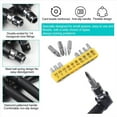 thumbnail image 5 of 14 Piece Angle Screwdriver Set, 105° Attachment for Cordless Screwdrivers, , Drill Extension, 5 of 7
