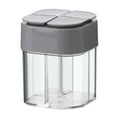 thumbnail image 1 of Compact Sealed Spice Jar with Spoon for Seasoning Storage, Airtight Lid to Maintain Freshness, Transparent Design for Easy Visibility, and Kitchen Organization, 1 of 9