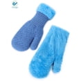 thumbnail image 4 of Deago 4 Pairs Toddler Winter Mittens Gloves Baby Boys Girls Warm Gloves Infant Thicken Knit Mittens Kids (Multi-color), 4 of 7