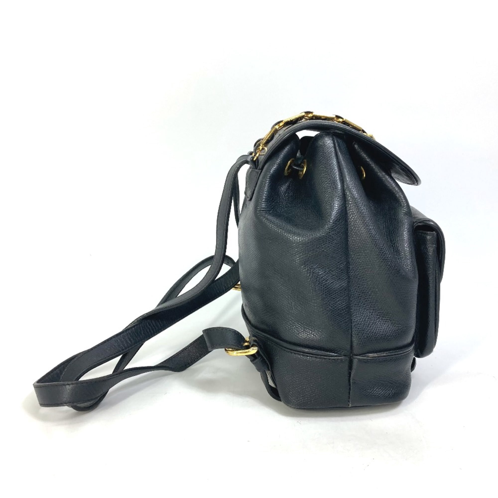 Versace Black Backpack BNWT ? Authentic Versace Backpack Adjustable Straps Silver | Mercari main image 4