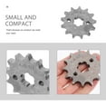thumbnail image 3 of HEALEEP 1 Set Off-Road Sprocket for Motorcycle Grey Iron Circular Design 2.24X2.24X0.31in, 3 of 7
