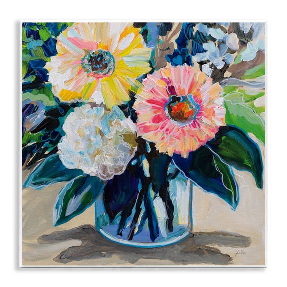 Stupell Industries Contemporary My Treasure Bouquet Wall Plaque Art, 12 x 12, by Jeanette Vertentes