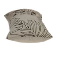 thumbnail image 3 of Parkland Collection Ursula 12x20" Jaguar Cotton Fabric Throw Pillow in Beige, 3 of 9
