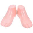 thumbnail image 1 of 1 Set Socks Display Rack Foot Shaped Mannequin Adjustable Size, 1 of 9