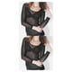 thumbnail image 3 of Camiseta básica Minnieouse para mujer con manga larga y cuello negro S M L XL XXL XXXL, 3 of 6