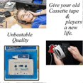 thumbnail image 2 of Wet Type Cassette Tape Head Cleaner Demagnetizer Kits Deck Audio Players, 2 of 5